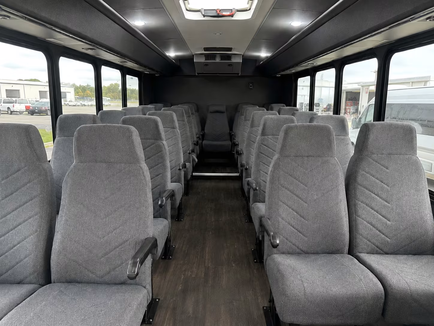 20 passenger minibus inside