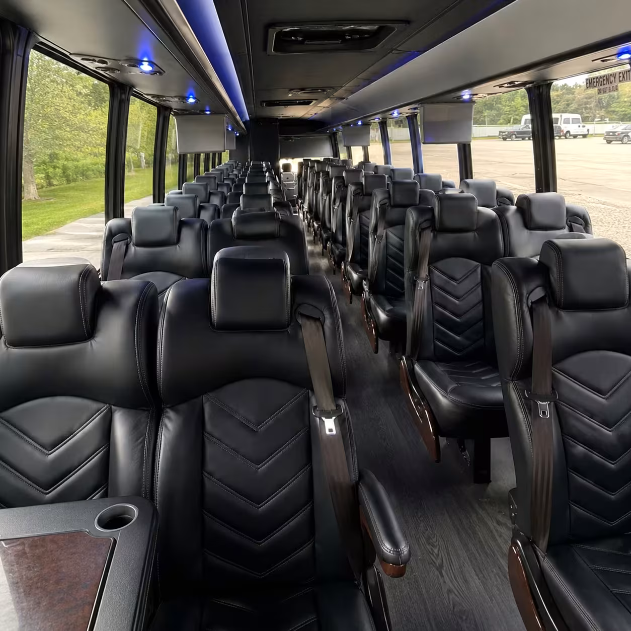25 passenger minibus inside