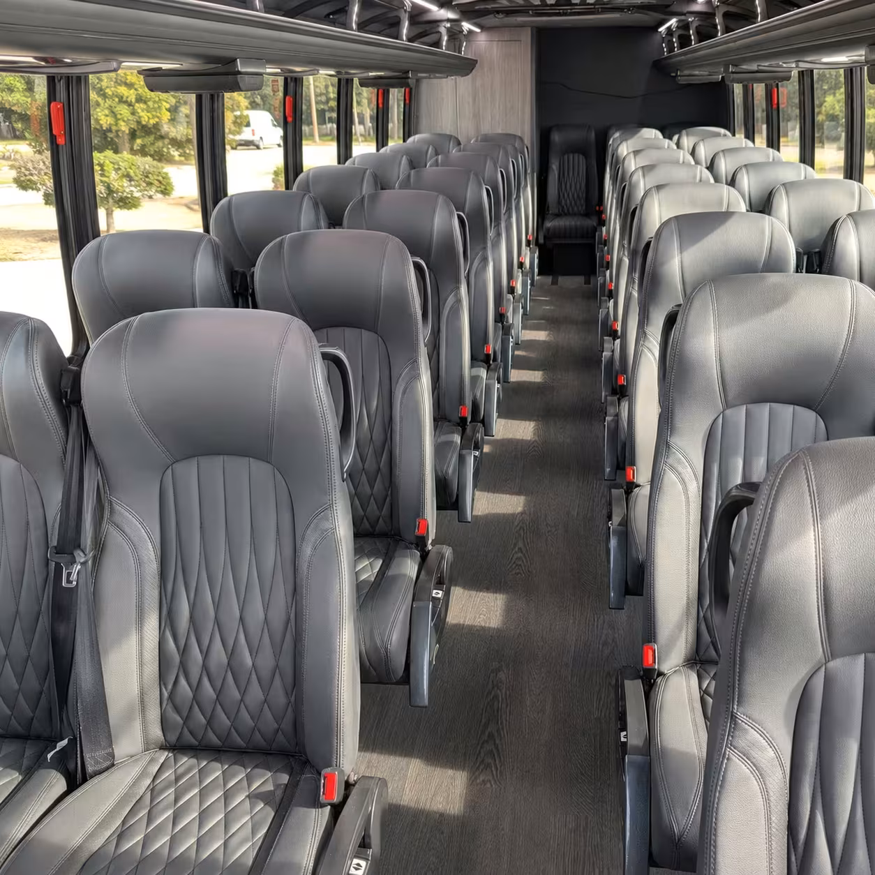 35 passenger minibus inside