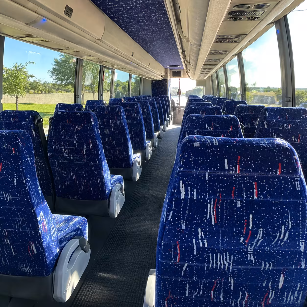 queen creek government charter bus rentals near mesa gateway airport